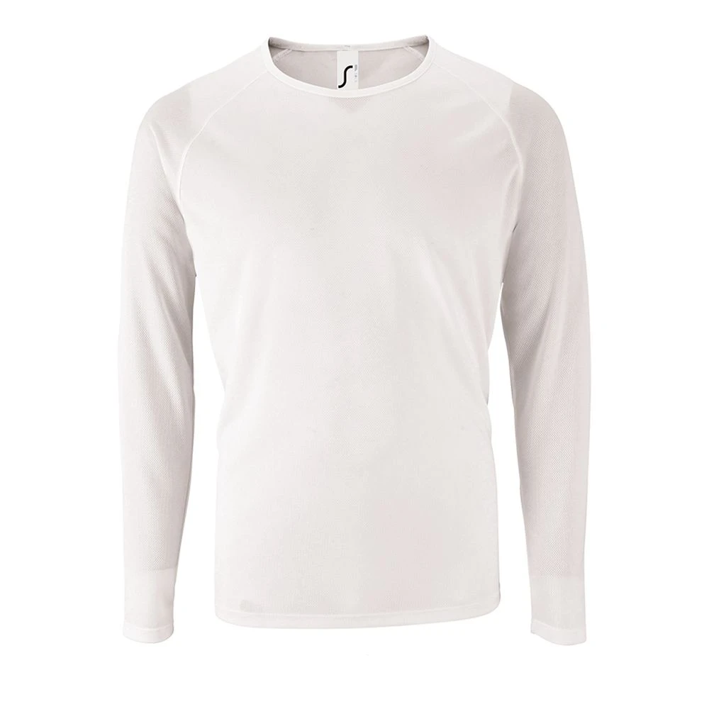 Футболка с длинным рукавом Sporty LSL Men, белая